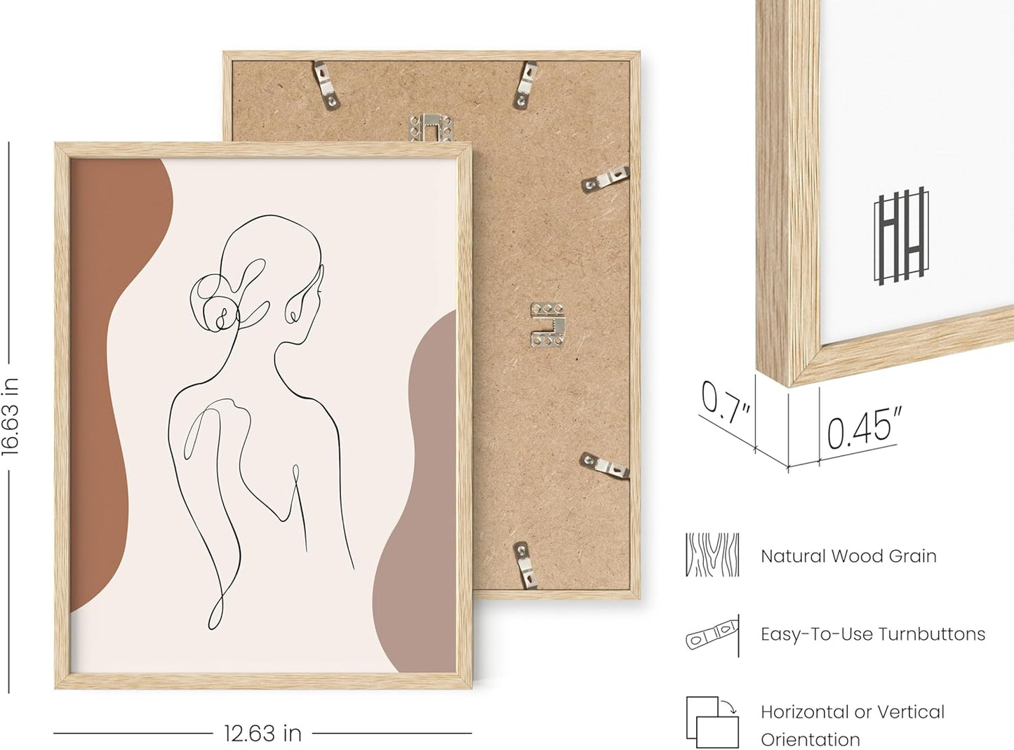 Line Drawing Wall Art Woman Drawing Minimalist Art Print Silhouette Drawings Abstract Wall Art Sexy Wall Art Neutral Poster Nude Art Woman (Unframed, 12X16)