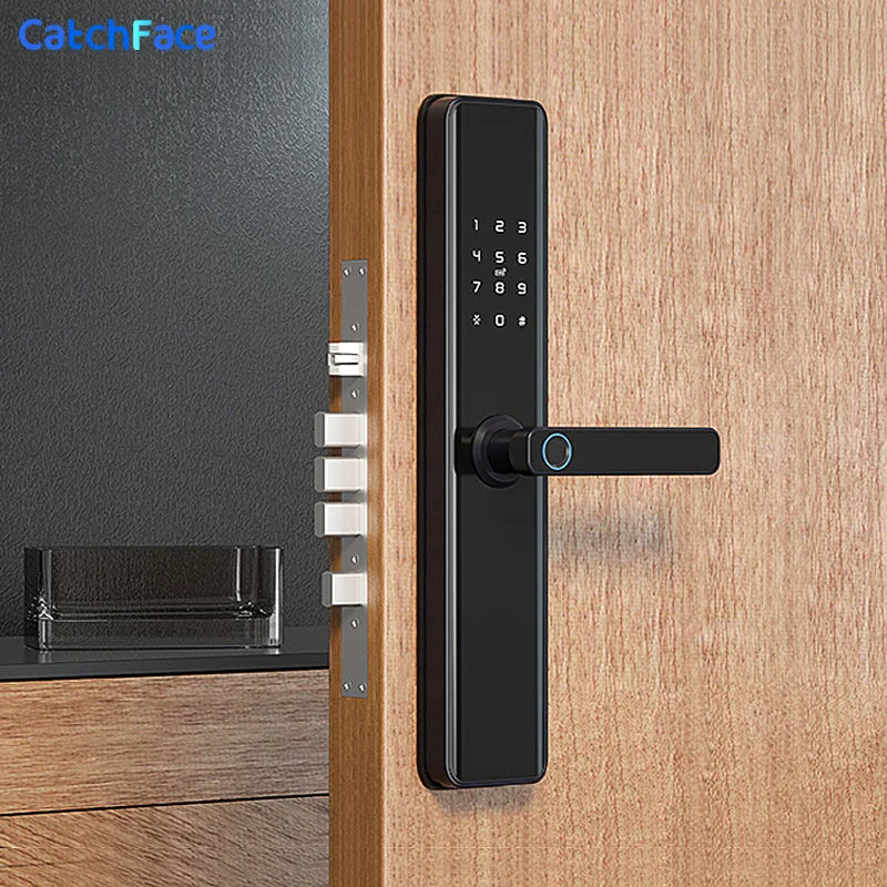 TUYA Zigbee Inteligente Electronic Smart Digital Biometric Fingerprint Door Lock Wireless Keyless for Home