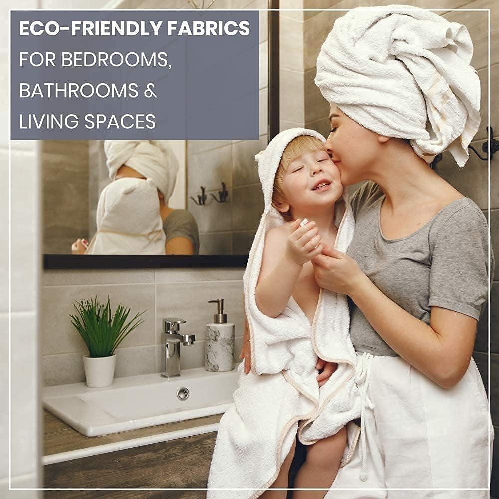 Platinum Luxury Bath Towel Set - 100% Cotton, Quick Dry, 2 Large, 4 Soft Hand, 4 Wash Towels for Body and Face