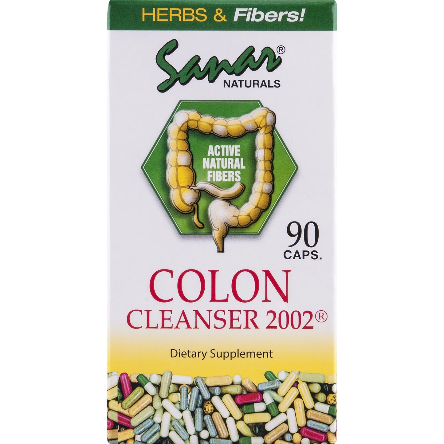 Colon Cleanser for Digestive and Gut Health, Constipation Relief, 90 Capsules