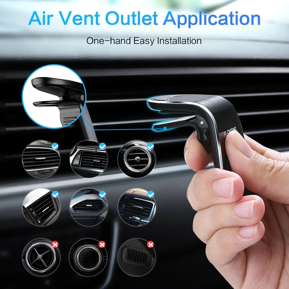 Phone Holder for Car, GPS Car Mount for Mobile Phone Car Phone Holder Mount