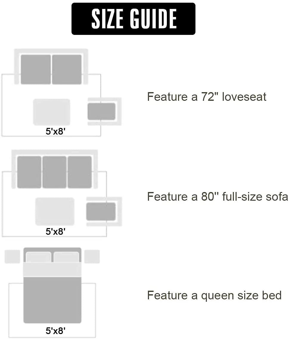 Soft Geometric Area Rugs for Living Room Bedroom Shaggy Print Fluffy Carpets Home Decor Rug,5X8Ft,Hot Pink/White