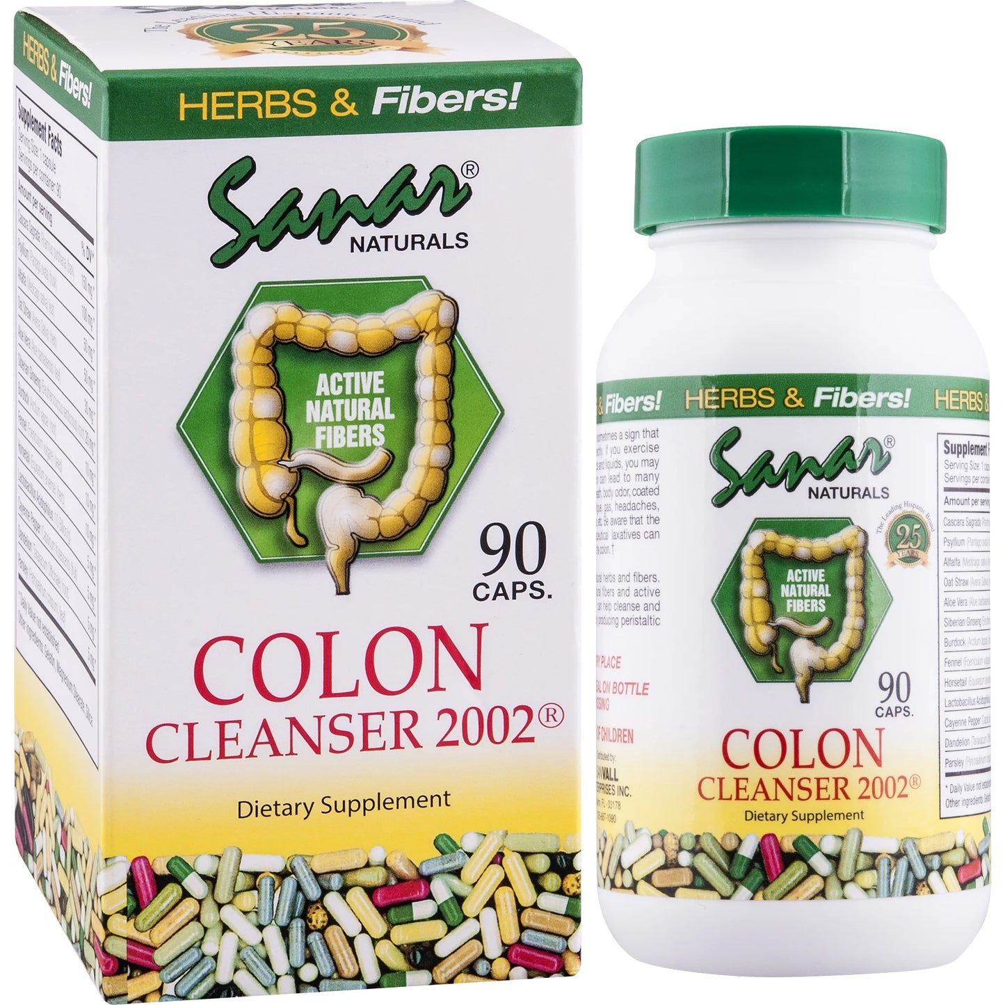 Colon Cleanser for Digestive and Gut Health, Constipation Relief, 90 Capsules