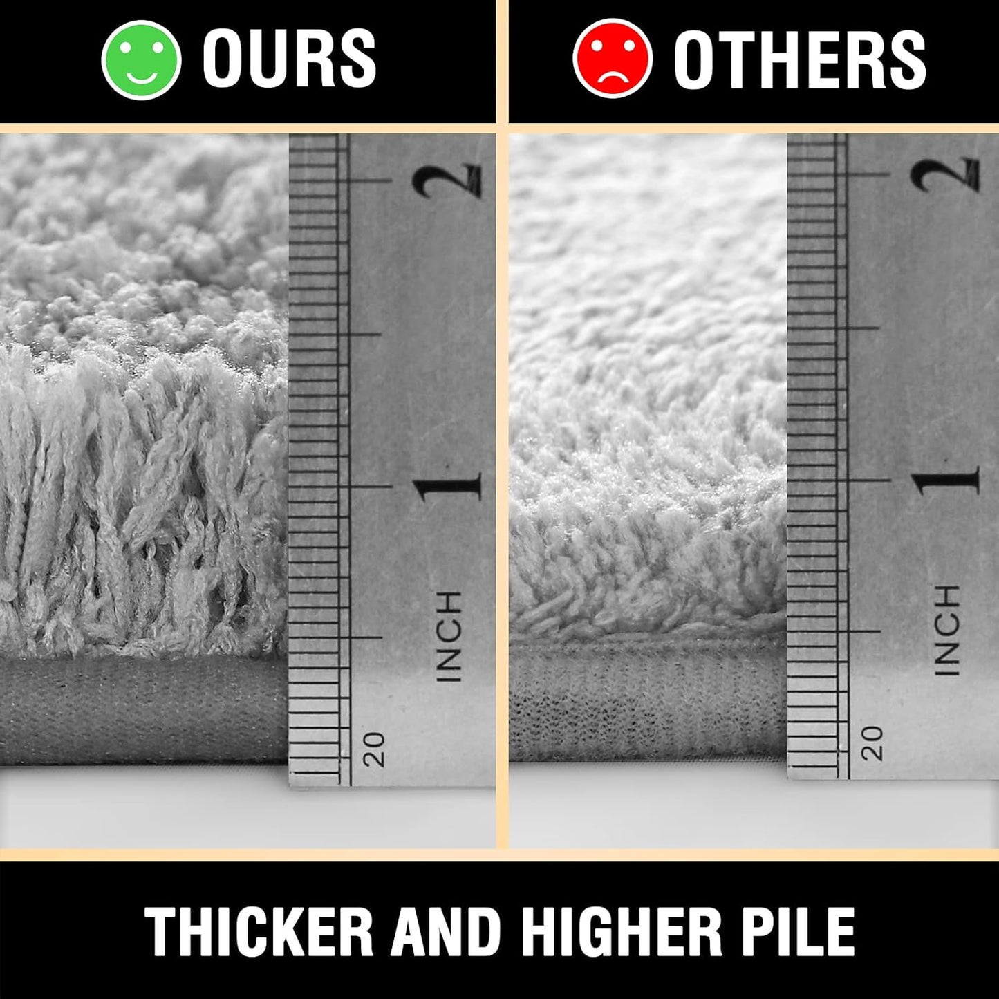 Bathroom Rug Tufted Bath Rug Bath Mat Non Slip Area Rug 24" X 36" Extra Soft Thick Absorbent Shaggy Kitchen Rug Indoor Mat Microfiber Bath Mat for Bathroom Fast Dry - Dove