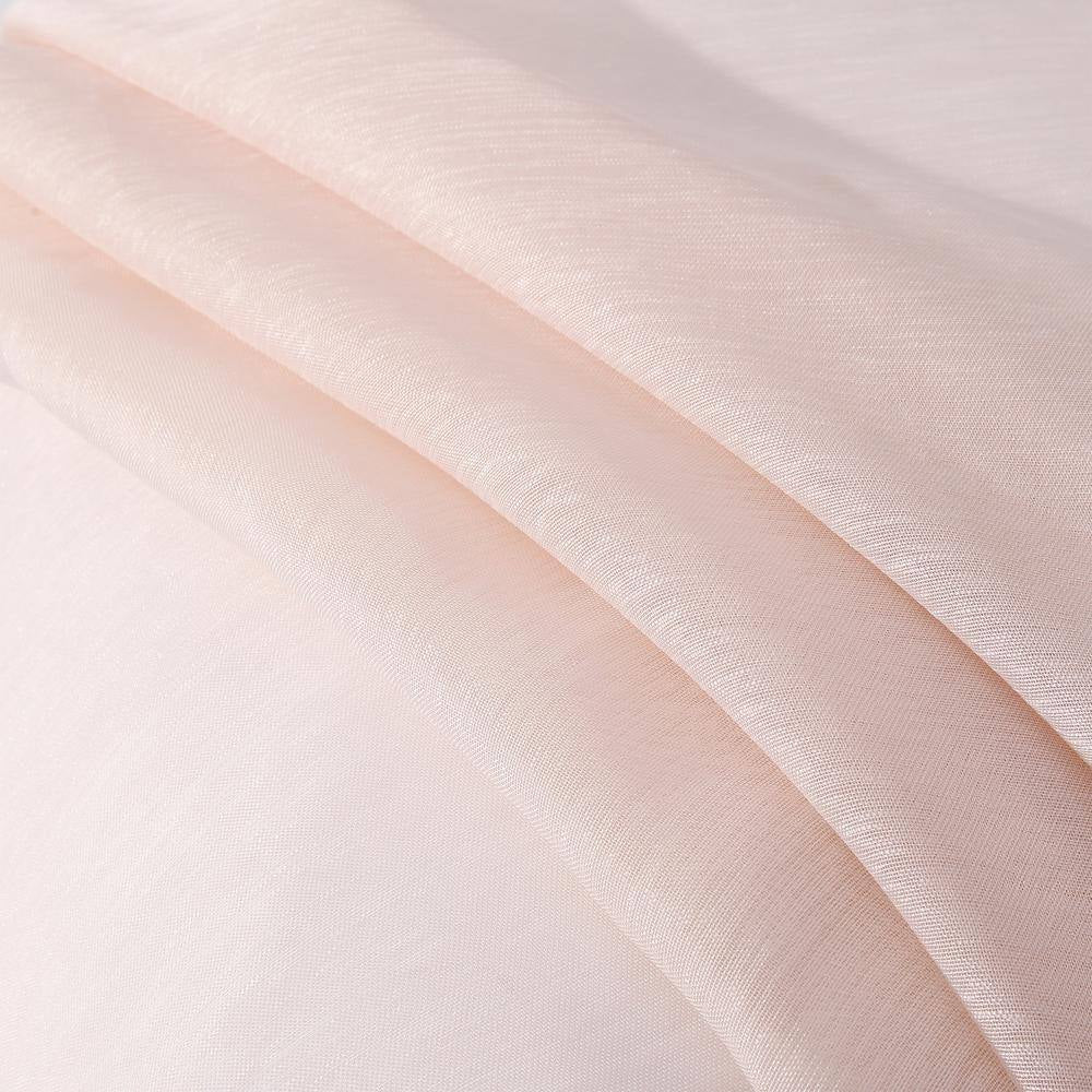Blush Extra Wide Grommet Sheer Curtain - 55 In. W X 84 In. L