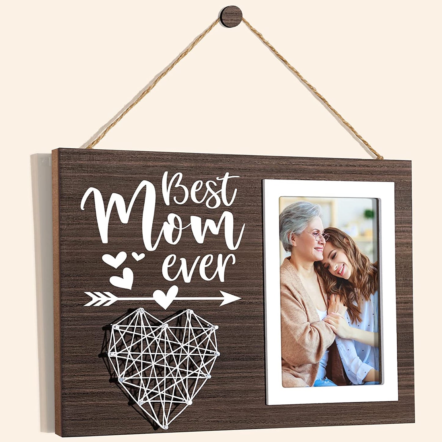 Best Mom Gifts: Mothers Day & Birthday Gifts for Mom, Wife & Mother-In-Law - 4X6 Photo Frame