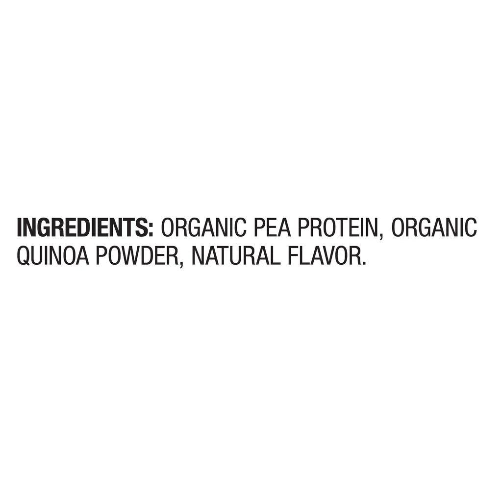 Organic Plant Based Protein Powder, 16G of Protein 24% DV, Vegan, 12.7 Oz