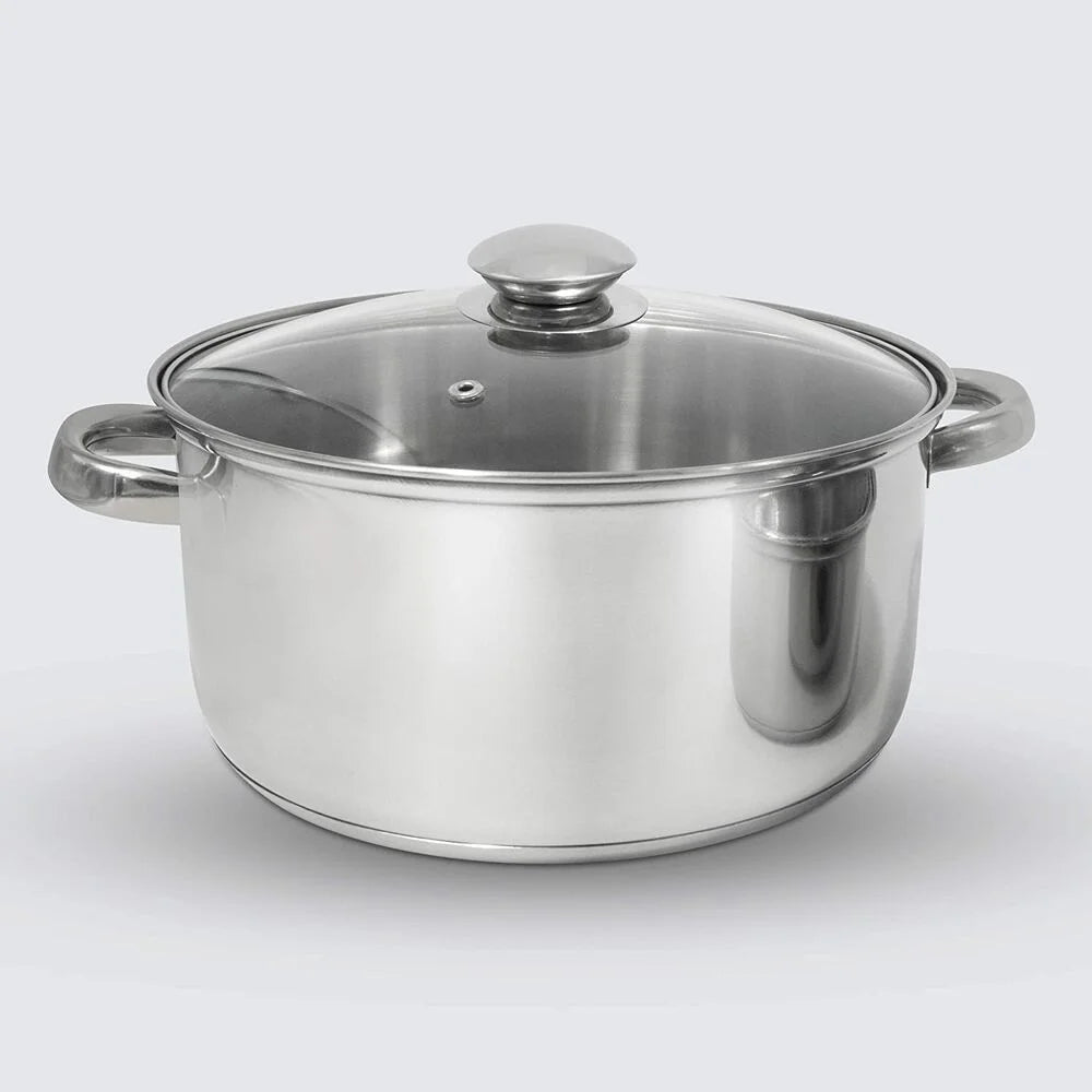 Excel Steel 10 Piece Stainless Steel Cookware Set with Tools