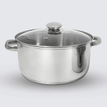 Excel Steel 10 Piece Stainless Steel Cookware Set with Tools