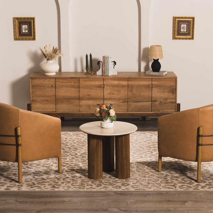 Bonhill Modern Animal Print Area Rug for Living Room, Bedroom, Dining Room - Bohemain Leopard Print Carpet - Tan, Terracota, Brown, Beige, Ivory - 8'10" X 12'