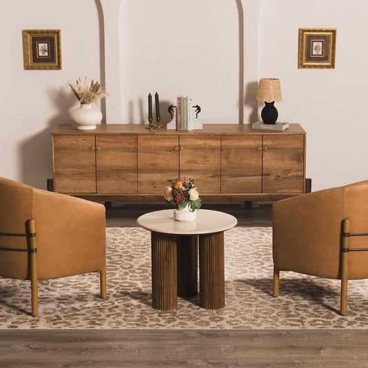 Bonhill Modern Animal Print Area Rug for Living Room, Bedroom, Dining Room - Bohemain Leopard Print Carpet - Tan, Terracota, Brown, Beige, Ivory - 8'10" X 12'