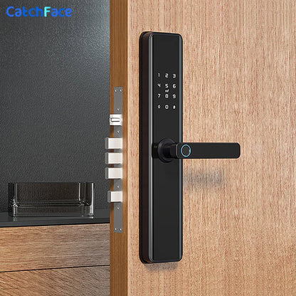 TUYA Zigbee Inteligente Electronic Smart Digital Biometric Fingerprint Door Lock Wireless Keyless for Home