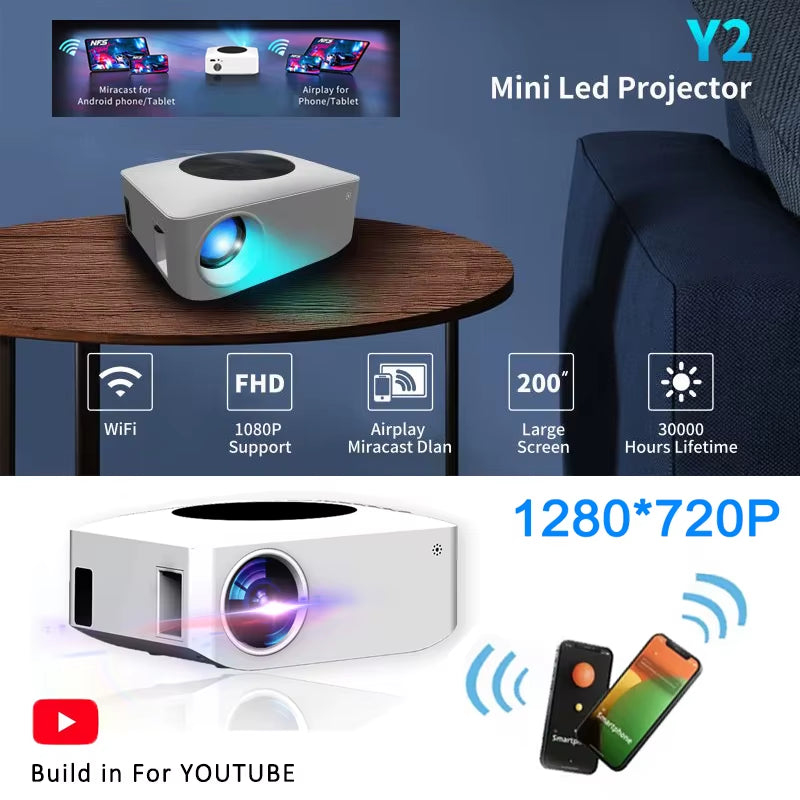  Smart WIFI Samsung Mini Projector 