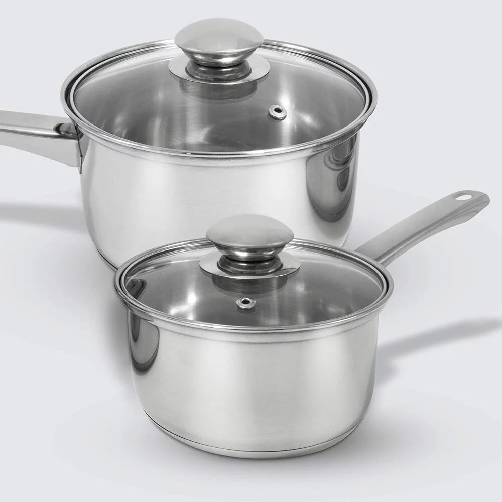 Excel Steel 10 Piece Stainless Steel Cookware Set with Tools