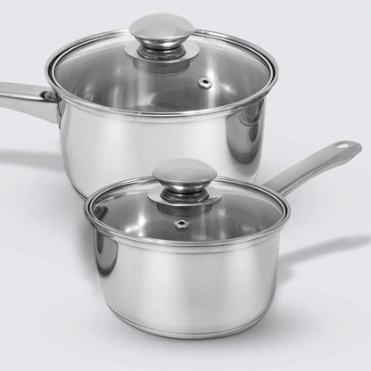 Excel Steel 10 Piece Stainless Steel Cookware Set with Tools