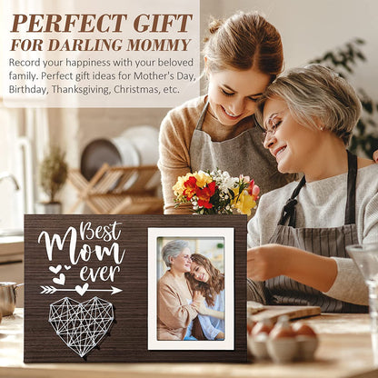 Best Mom Gifts: Mothers Day & Birthday Gifts for Mom, Wife & Mother-In-Law - 4X6 Photo Frame