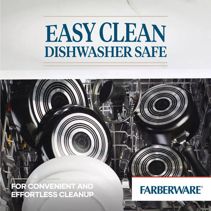 Farberware Reliance 12Pc Nonstick Aluminum Cookware Set with Prestige Tools