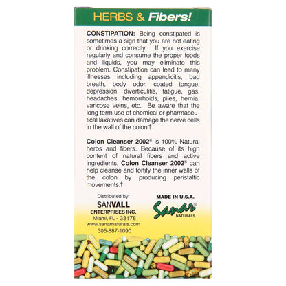 Colon Cleanser for Digestive and Gut Health, Constipation Relief, 90 Capsules