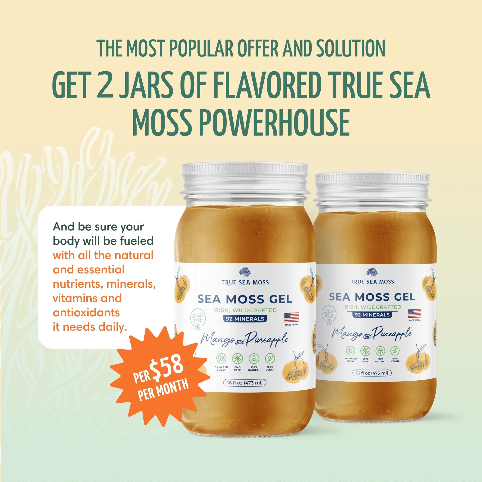 True Sea Moss Superfood