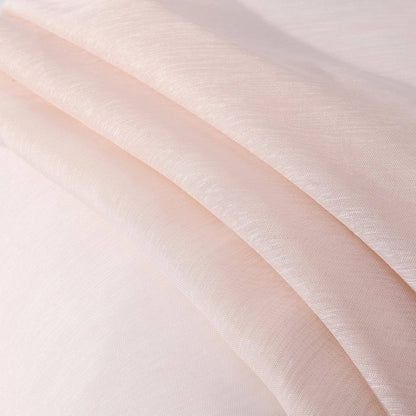 Blush Extra Wide Grommet Sheer Curtain - 55 In. W X 84 In. L