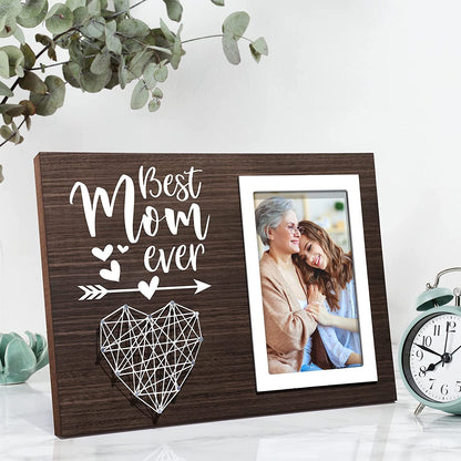Best Mom Gifts: Mothers Day & Birthday Gifts for Mom, Wife & Mother-In-Law - 4X6 Photo Frame