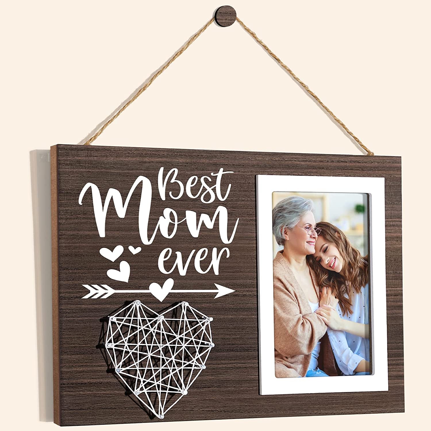 Best Mom Gifts: Mothers Day & Birthday Gifts for Mom, Wife & Mother-In-Law - 4X6 Photo Frame