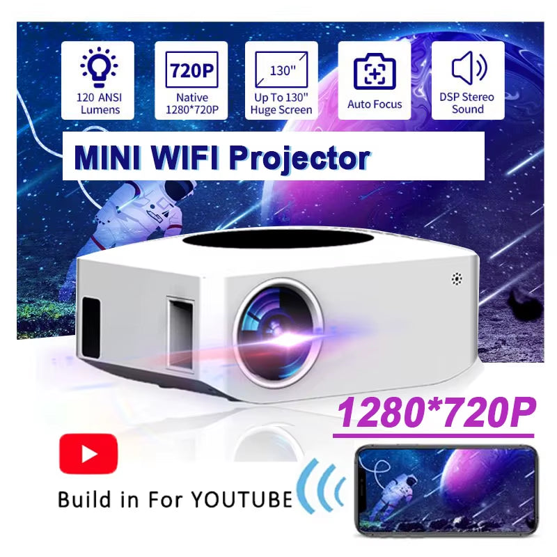  Smart WIFI Samsung Mini Projector 