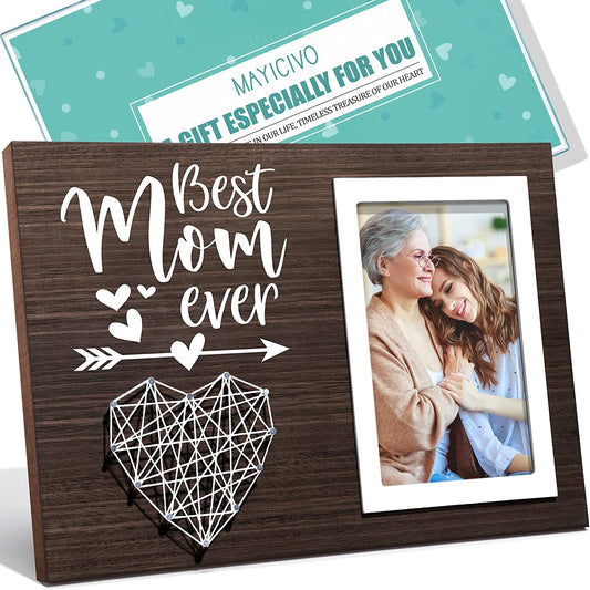 Best Mom Gifts: Mothers Day & Birthday Gifts for Mom, Wife & Mother-In-Law - 4X6 Photo Frame