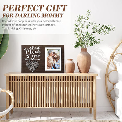 Best Mom Gifts: Mothers Day & Birthday Gifts for Mom, Wife & Mother-In-Law - 4X6 Photo Frame