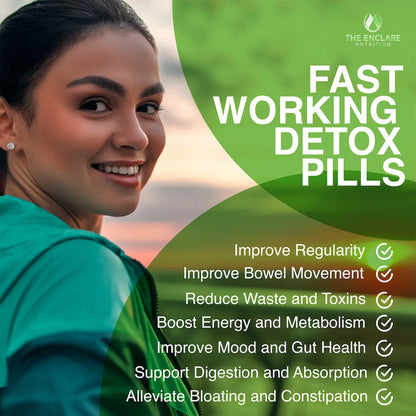 15-Day Colon Cleanse Detox for Weight Loss, Metabolism Booster Gut Health 30Ct