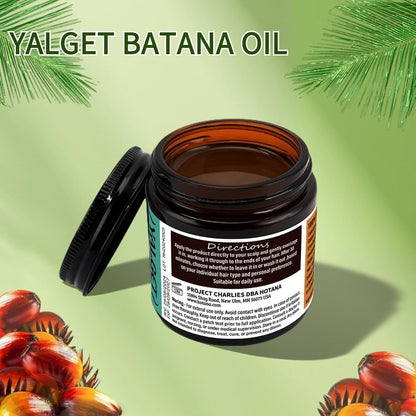 Unrefined Batana Oil for Hair Growth Unrefined Batana Oil Hair Mask Batana Oil for Improvement Batana Oil for Improving Dry Hair and Enhancing Hair Shine and Smoothness